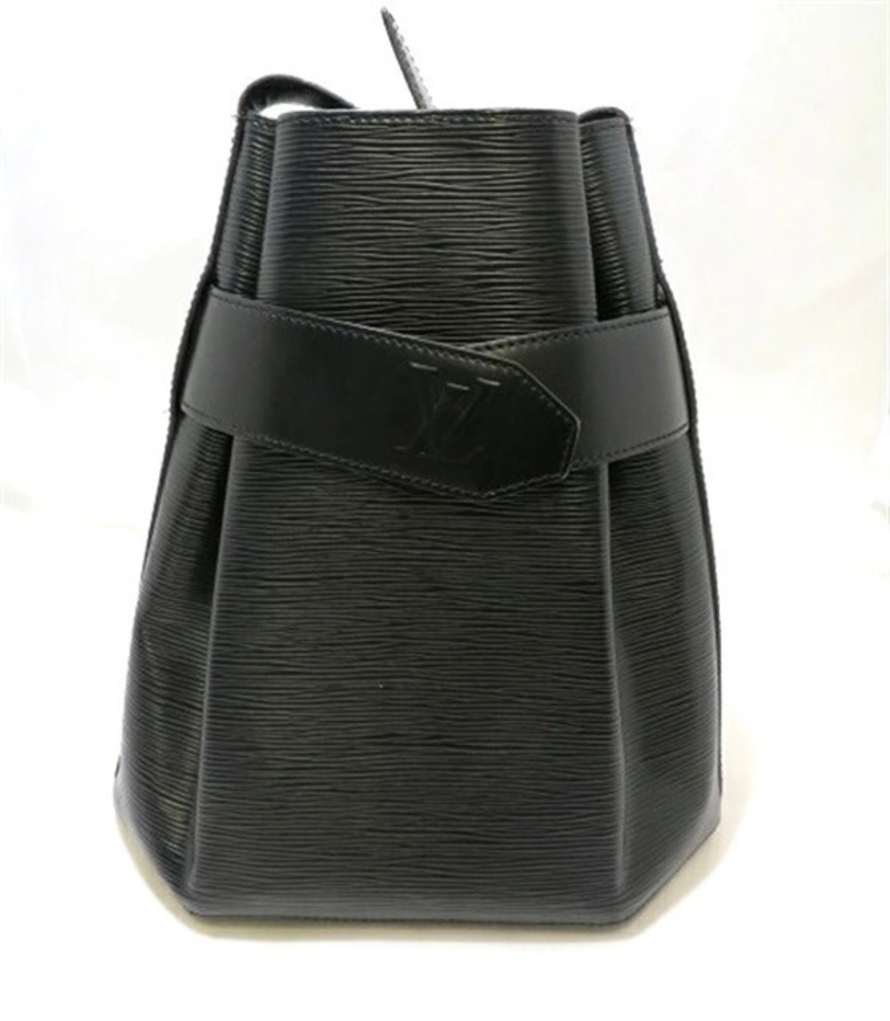 LOUIS VUITTON Shoulder Bag Sac Depaule Epi Noir Black